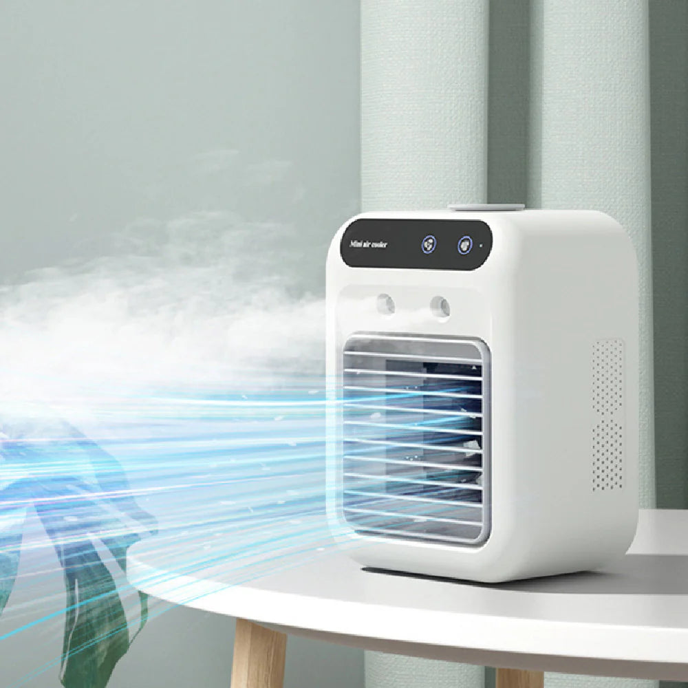 Stay Cool Anywhere! Portable Air Conditioner & Water Cooling Fan for Home, Office, and Cars! 🌬️❄️