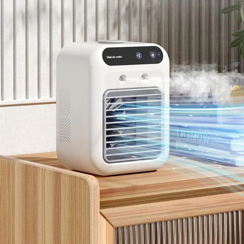 Stay Cool Anywhere! Portable Air Conditioner & Water Cooling Fan for Home, Office, and Cars! 🌬️❄️